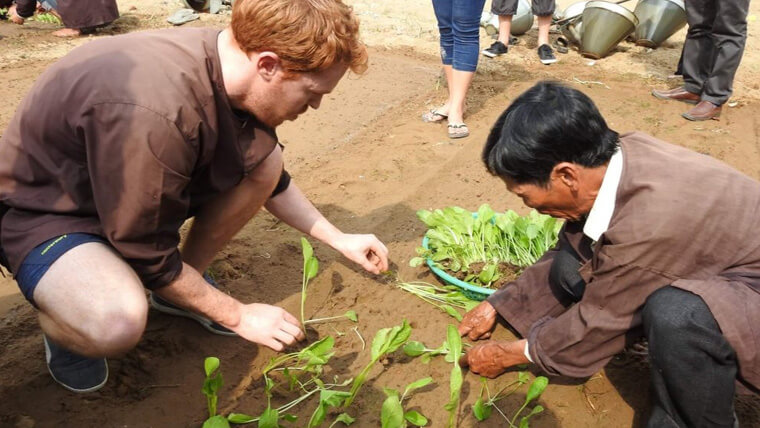 tra que herb village hoi an