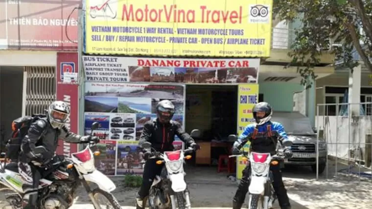 motorbike for rent in da nang