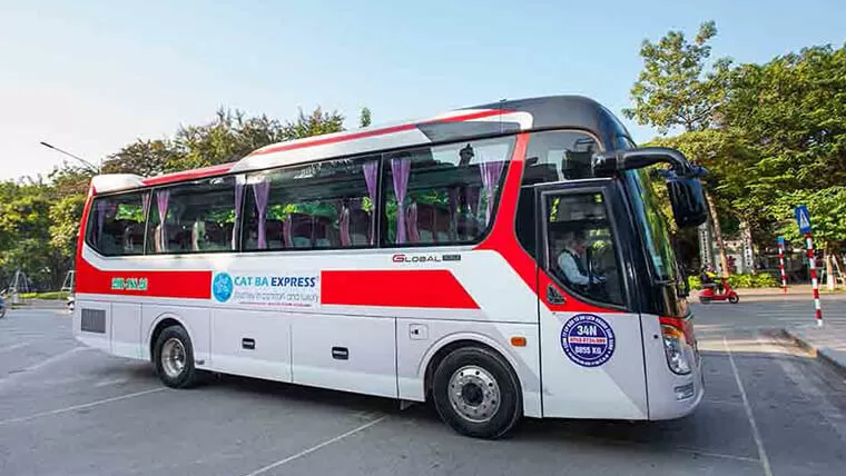 bus from hanoi to cat ba