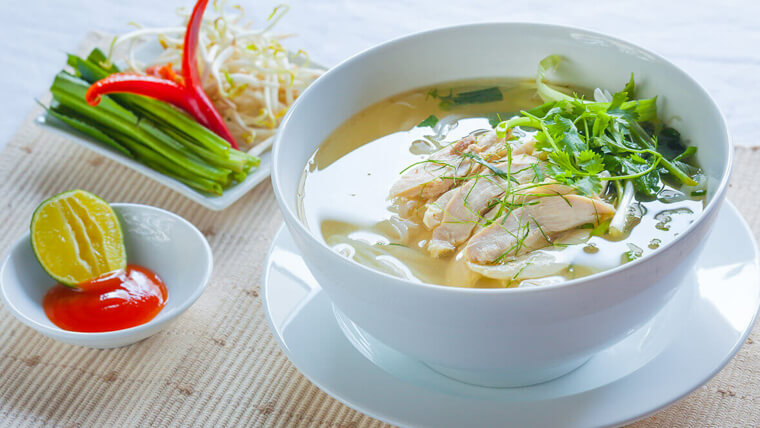 chicken pho bowl