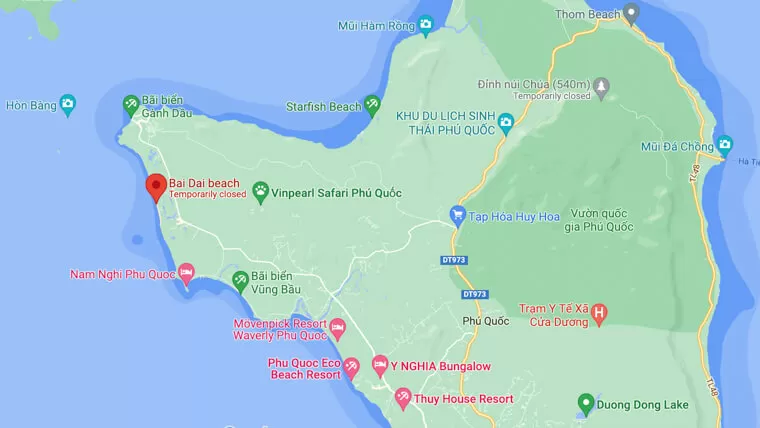 long beach phu quoc map