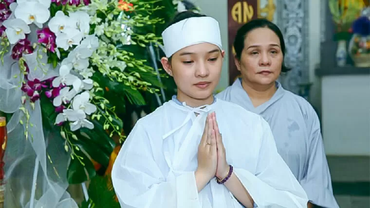 vietnamese funeral headband