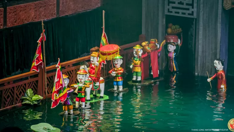 thang long water puppet theatre hanoi