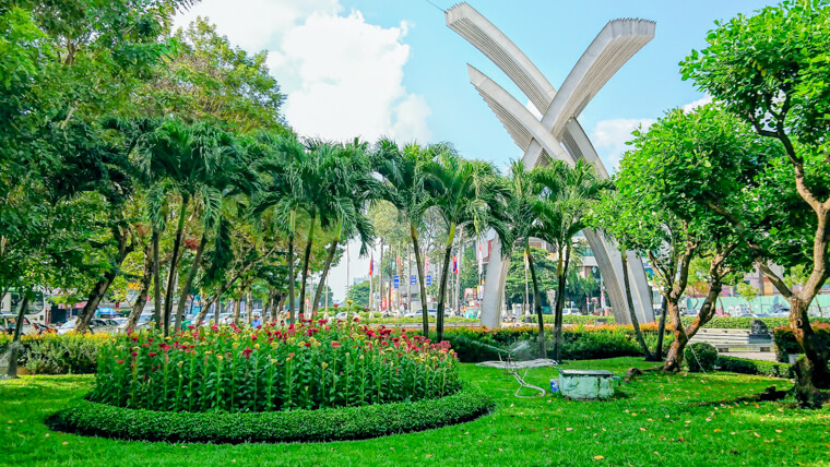 best parks in saigon