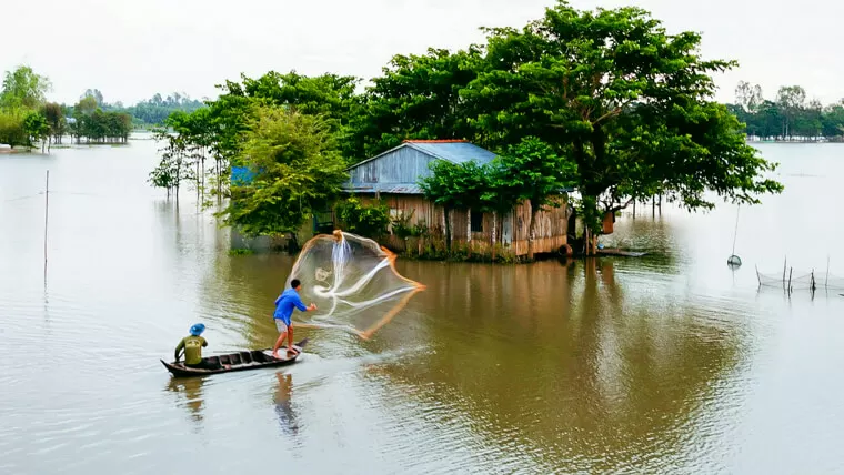 rainy season in south vietnam