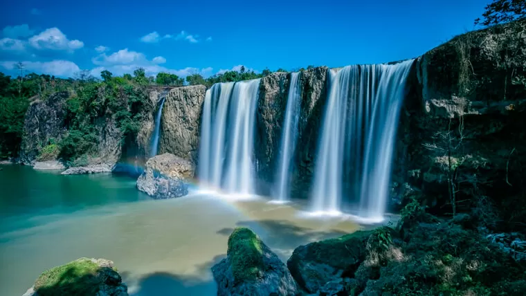 waterfalls in dalat vietnam
