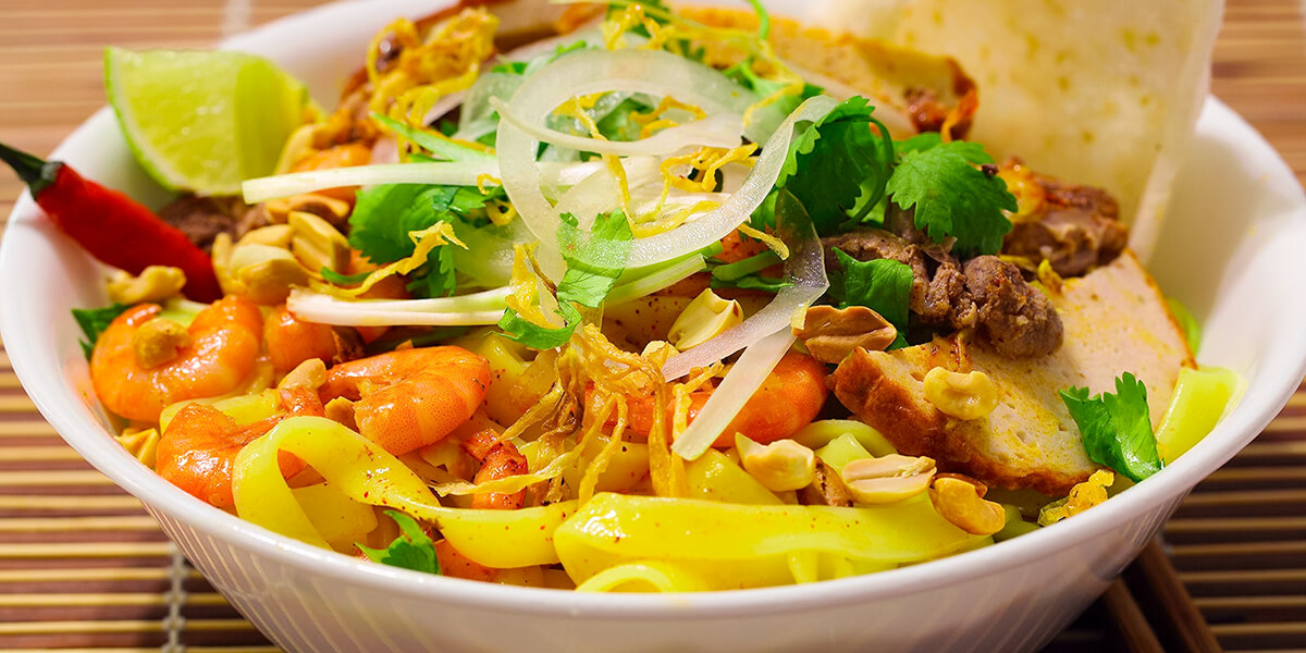 Common lunch in Vietnam