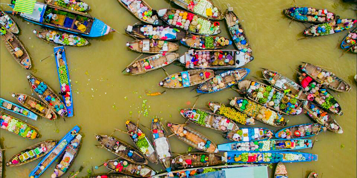 cai be floating market