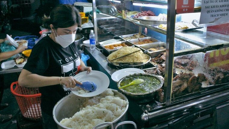 vietnamese broken rice calories