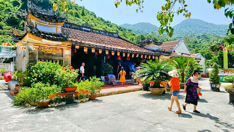 pagoda in cham island hoi an