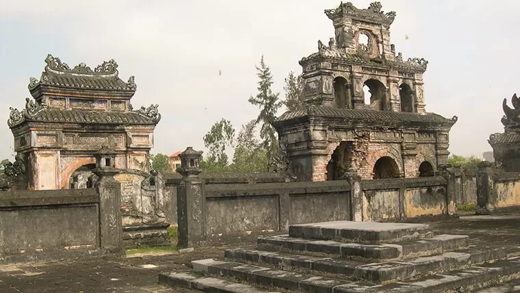 tombs in hue vietnam