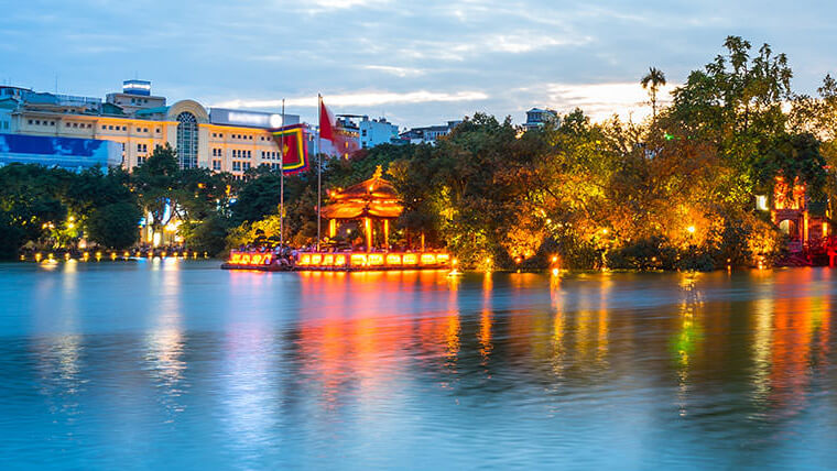 hoan kiem lake temple