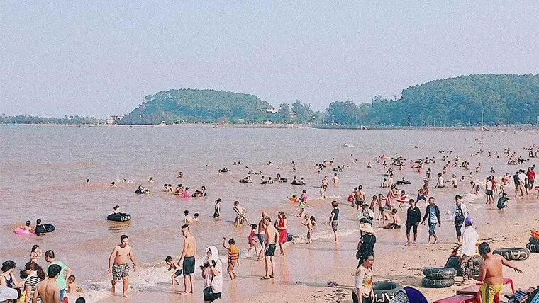 Do Son beach near Hanoi