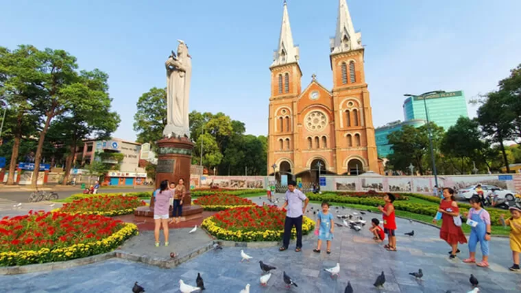 notre dame church in ho chi minh