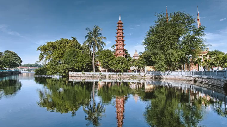 Tran Quoc Pagoda West Lake Hanoi