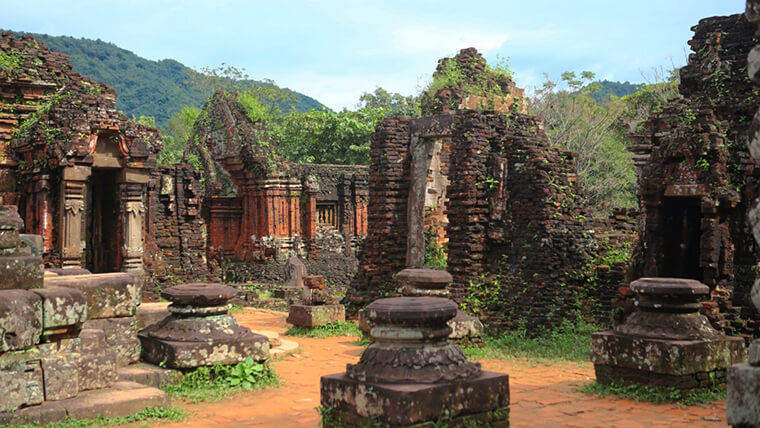 Check in My Son Sanctuary Vietnam