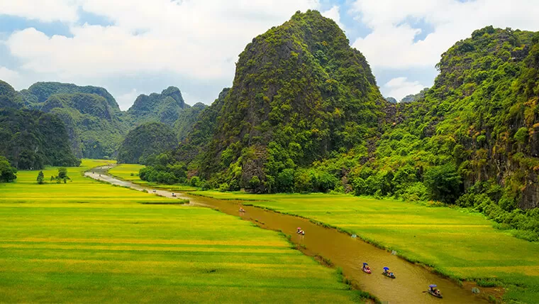 ngo dong river in vietnam
