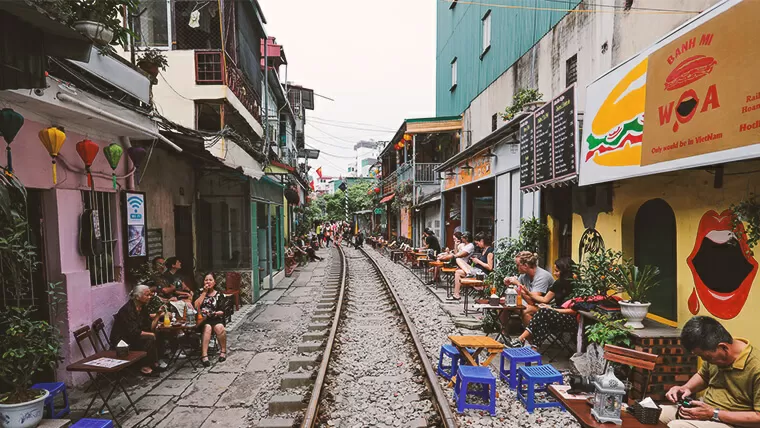 Railway coffee Hanoi