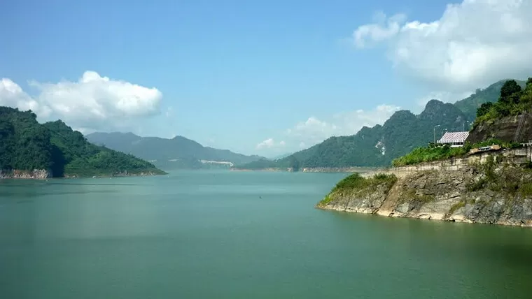 Thac Ba lake in Vietnam