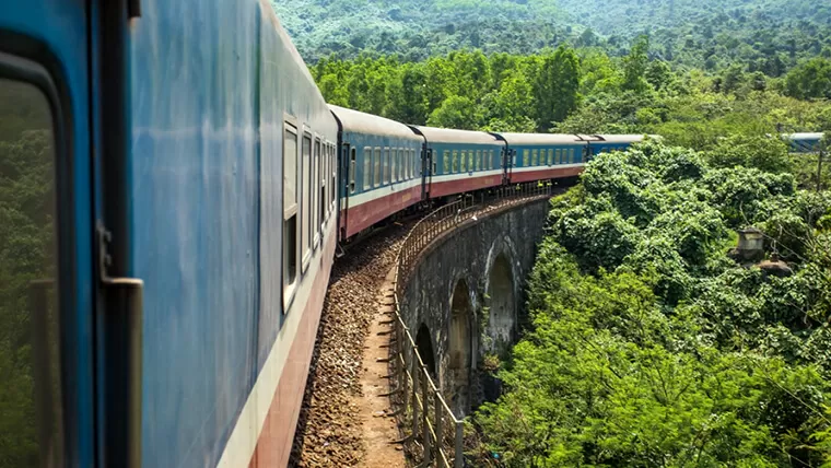 Train from Saigon to Dalat
