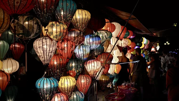 Lantern in Hoi an full moon festival