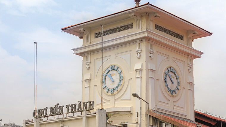 Ben Thanh market Saigon