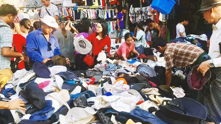 Xep Market in Hue