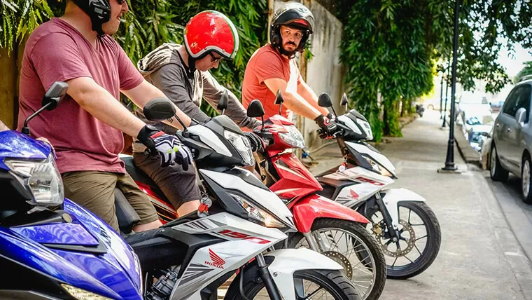 mr good motorbike rental in hanoi