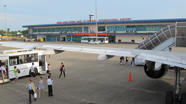 Hue airport shuttle bus