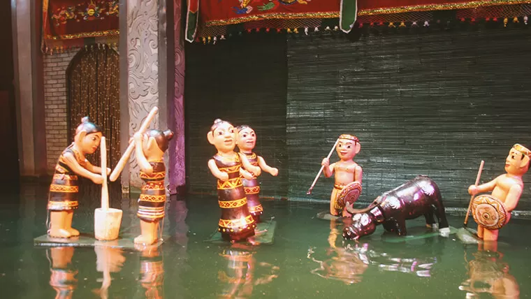 water puppetry show in vietnam