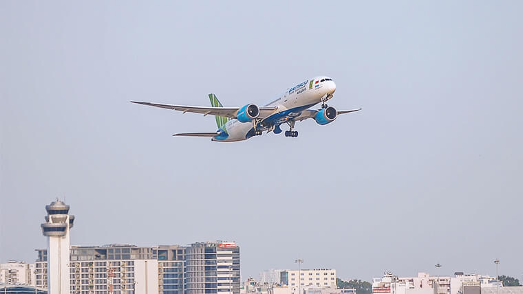 flying routes of bamboo airways 