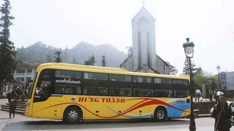 Hung Thanh sleeping bus to Sapa