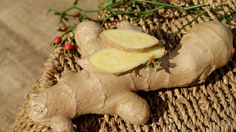 Ginger Vietnamese spices