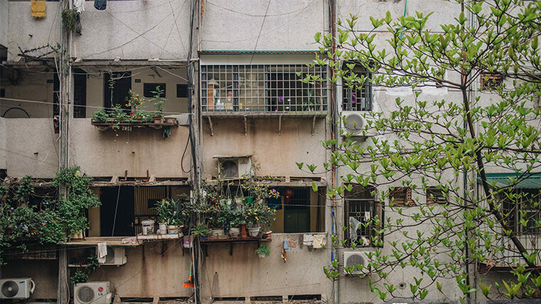 Rain in Vietnam in January