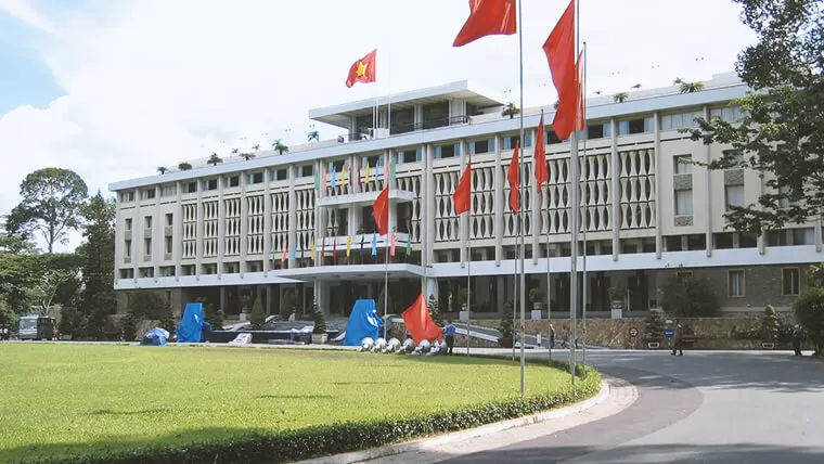 Location of Independence Palace Saigon