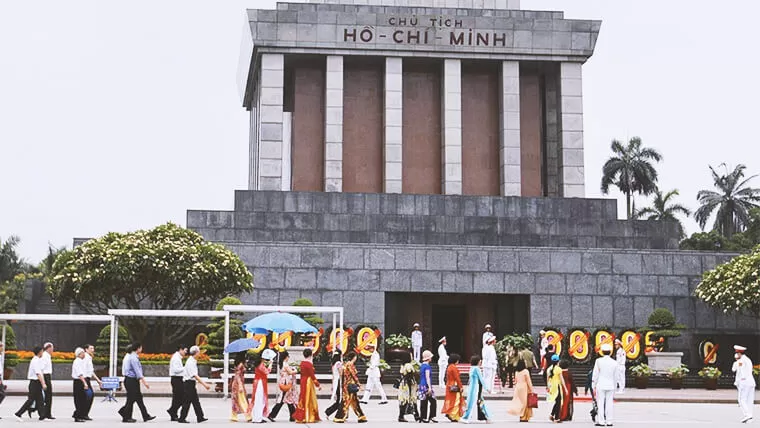 visit ho chi minh mausoleum - top things to do in hanoi