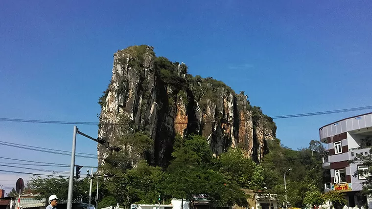 Marble mountains in Danang