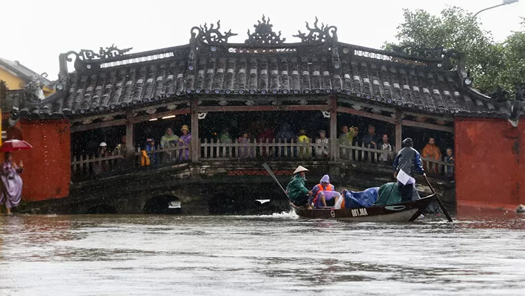 flood in south vietnam