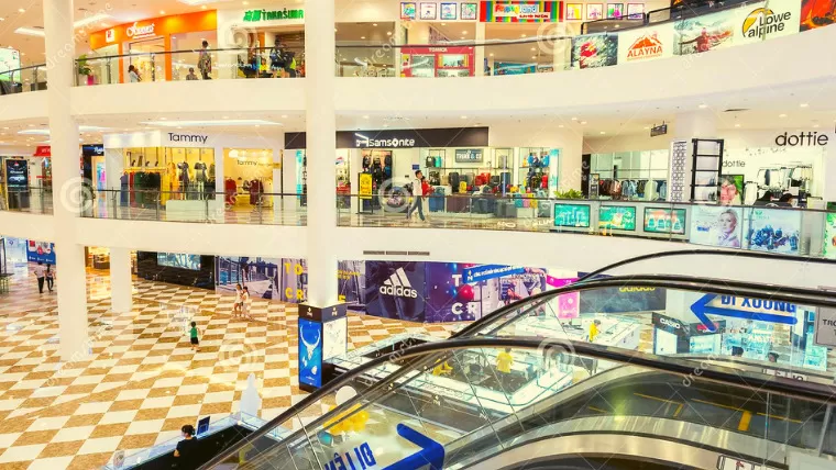 shopping malls in danang city