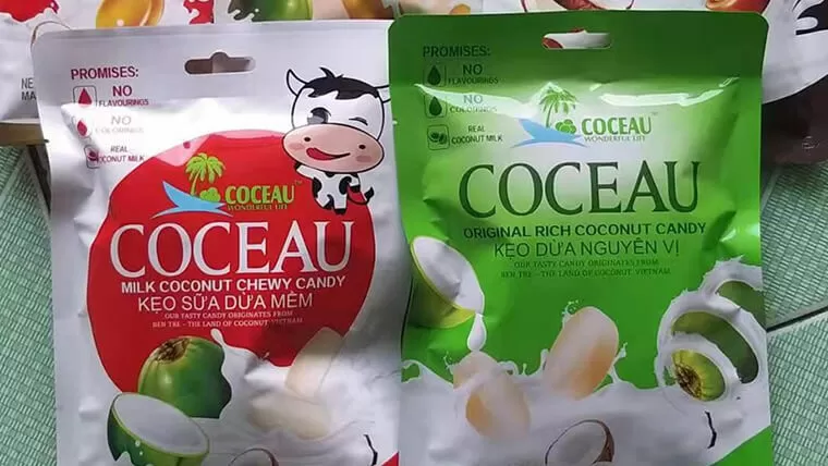Coconut candy vietnam ingredients