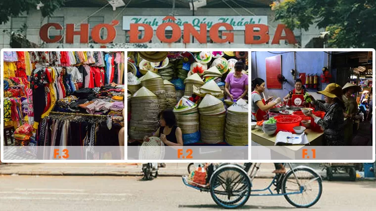 Dong Ba market Hue
