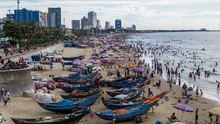 best beach in vung tau