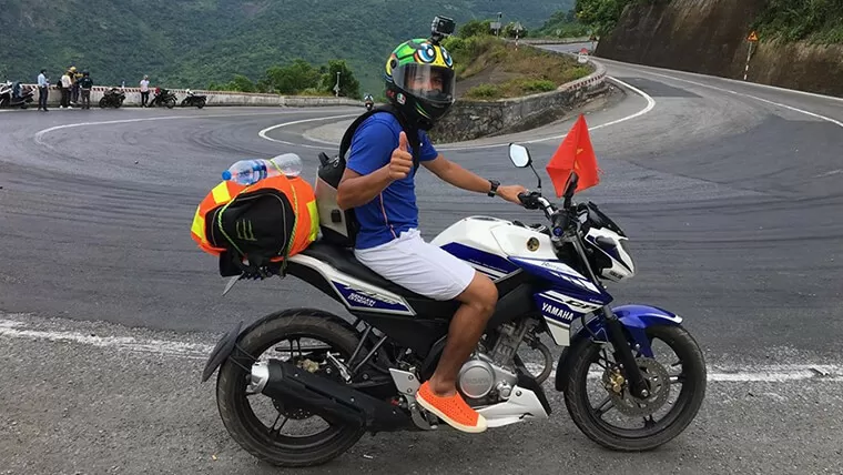 Travel by motorbike in Vietnam