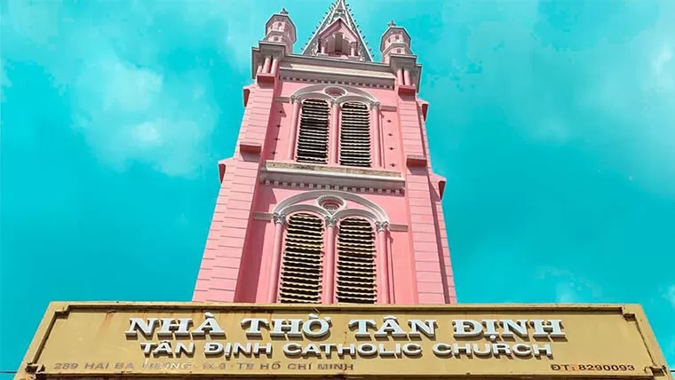 Tan Dinh church ho chi minh district 3