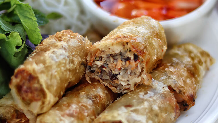 An overview of Cha gio Vietnamese egg rolls origin types recipe