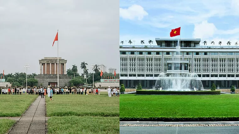 hanoi vs ho chi minh city