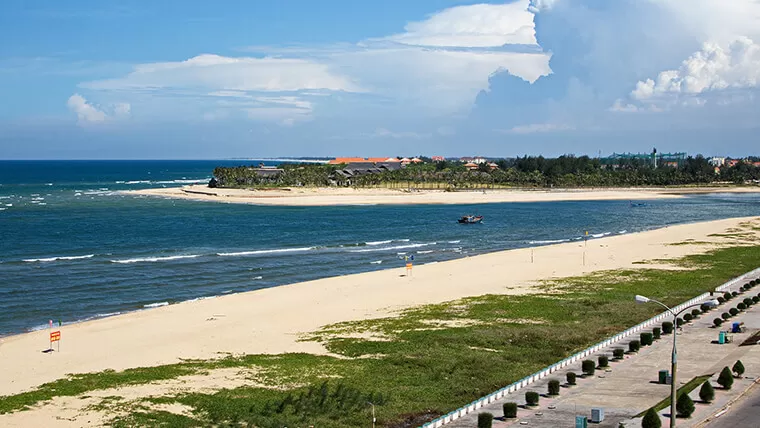 Nhat Le beach Dong Hoi Vietnam